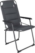 Bol.com Bo-Camp - Stoel - Copa Rio - Comfort XXL Air - Gepolsterd - Grijs aanbieding