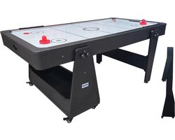 TopTable Easy Mobile Bleu-Ice 6,5ft - Gemakkelijk Opklapbare Airhockey