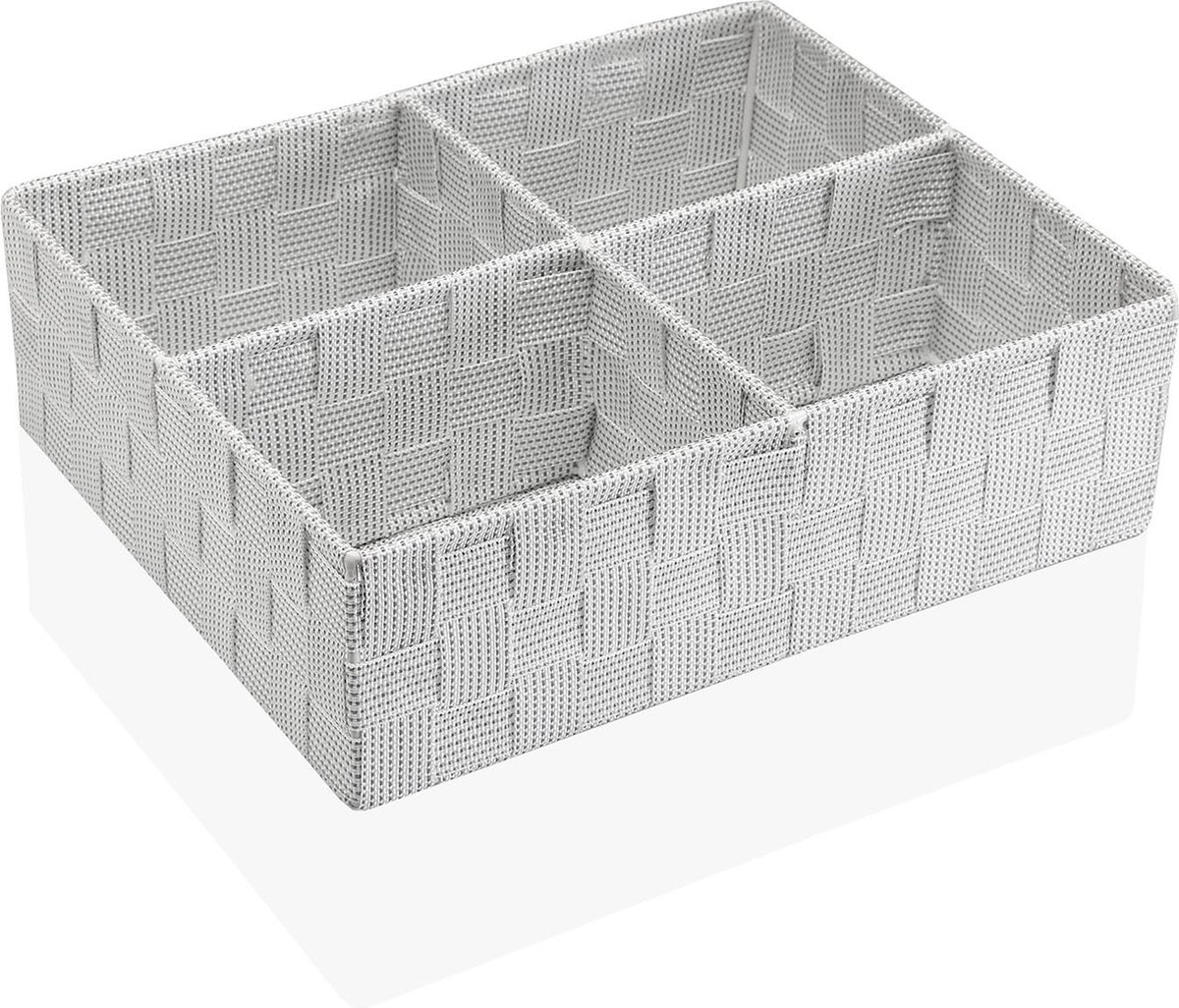 Box with compartments Textile (27 x 10 x 32 cm)