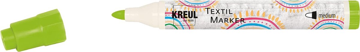 KREUL 90765 markeerstift 1 stuk(s) Fibre tip Lichtgroen