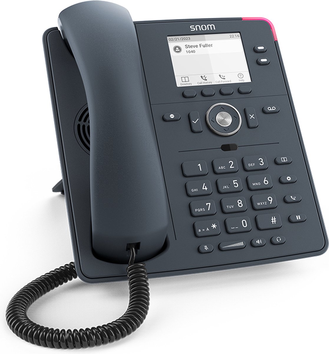 Snom D140 IP-telefoon Grijs 2-lijns TFT