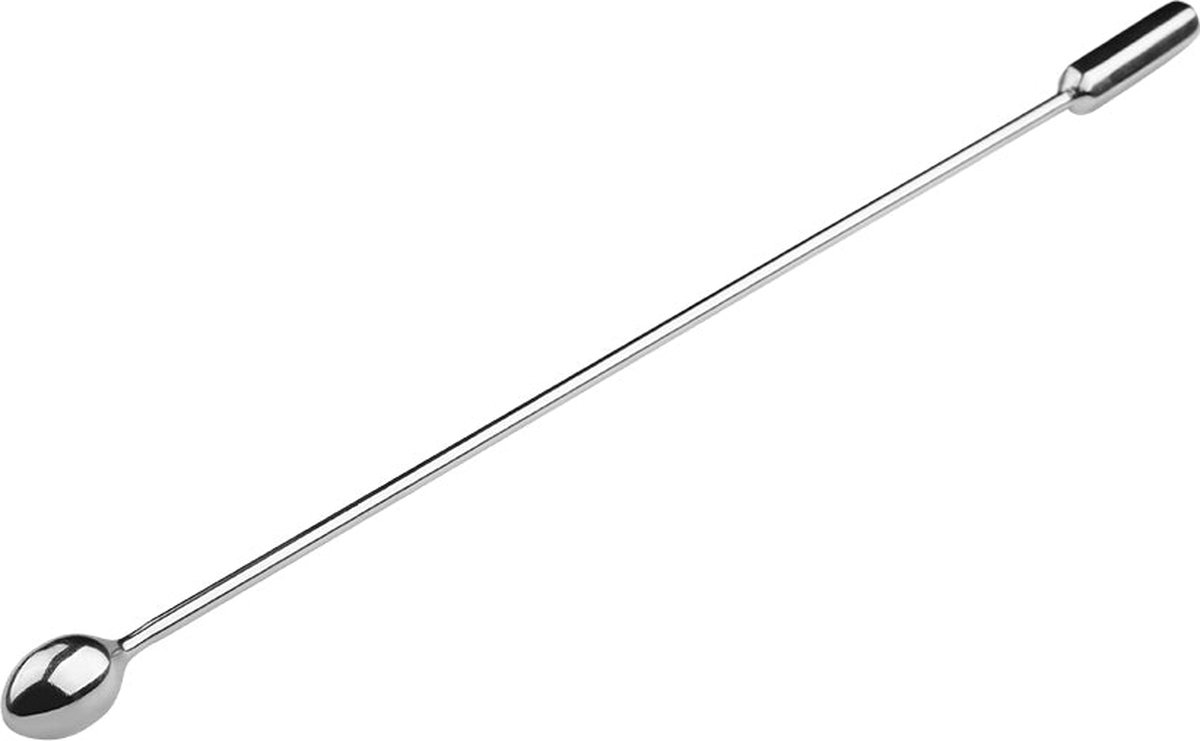 Goedkoopste Fixxx - Penis Plug met Verdikking - RVS - Zilver - Diverse Diameters 8 mm