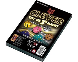 999 Games - Scoreblokken - Clever tot de 3e macht - twee stuks - Dobbelspel