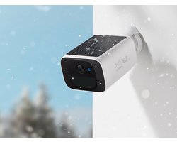 Eufy S220 SoloCam 2K Draadloze Beveiligingscamera - 2 Solar Camera's - Wit