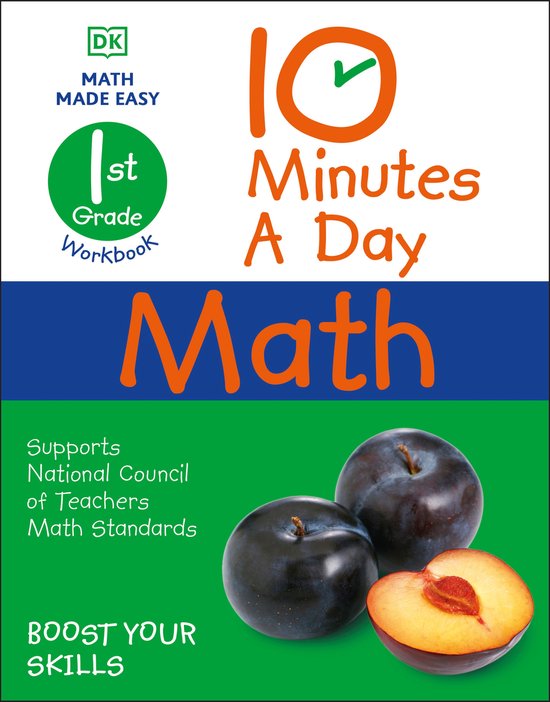 10 Minutes a Day Math 1st Grade - cover