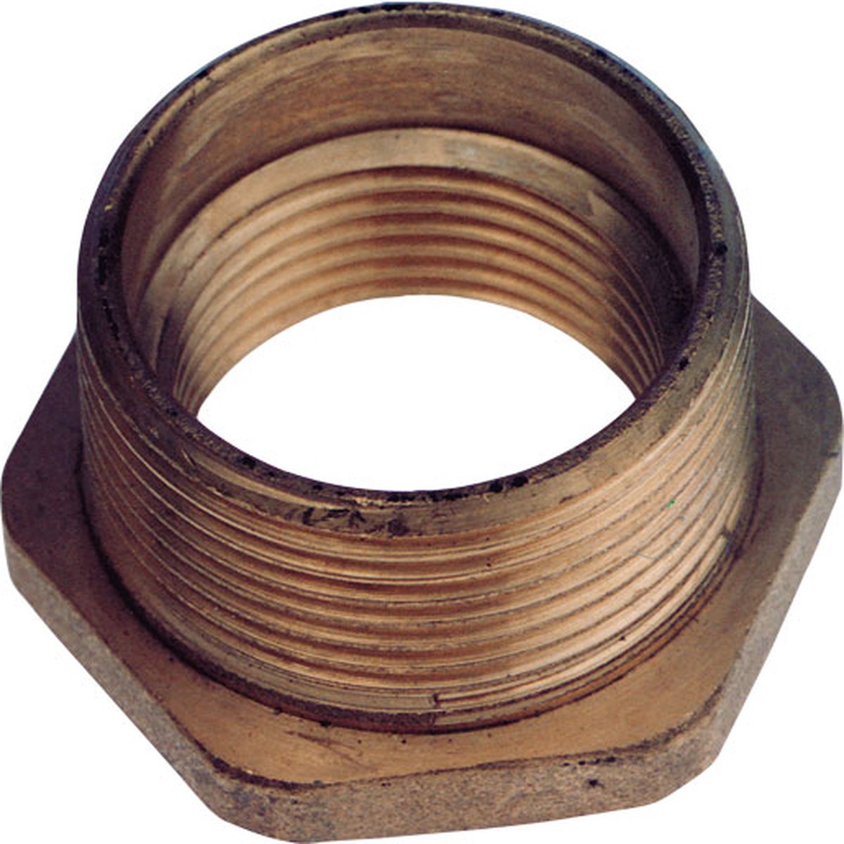 allpa Messing verloopring, 2"x1-1/2"