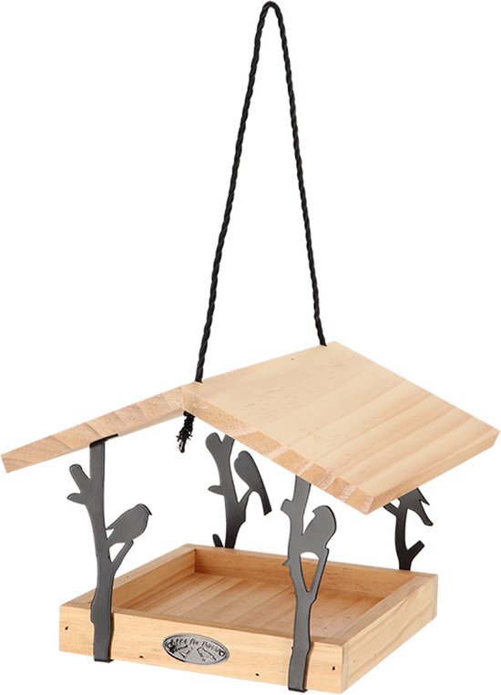 Esschert Design Hangende voedertafel - Tjiftjaf