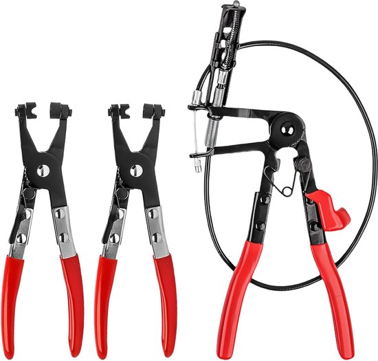 Slangklemmen tang set slang-afklemtangen: Nizirioo 6 stuks slangklemmen klemmen tang set afklemmen klemtang voor brandstofslangen, rem- en benzinepleidingen