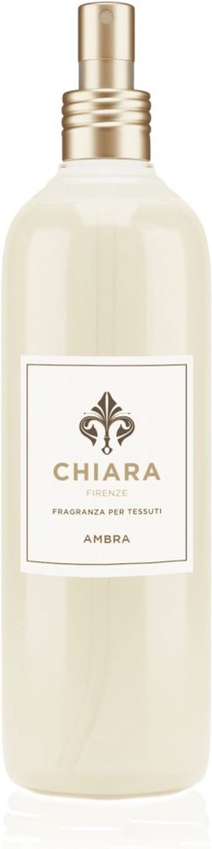 Goedkoopste Textielspray Ambra 250ml Amber roomspray huisparfum – Chiara Firenze Italia
