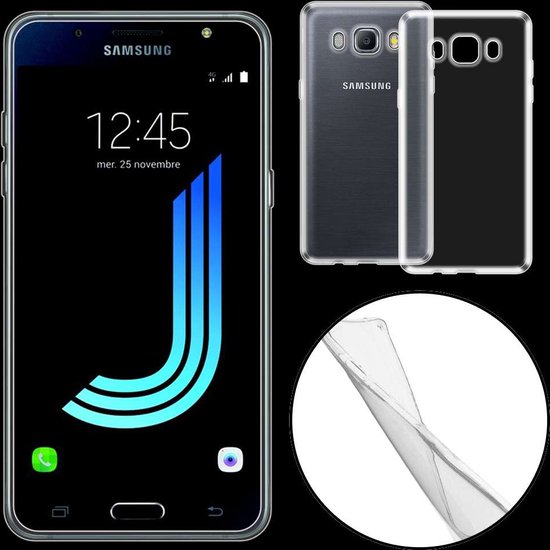 ebestStar - Coque compatible avec Samsung J5 2016 Galaxy SM-J510F, Etui Protection Silicone Transparent Antichoc, Souple Slim, Transparent