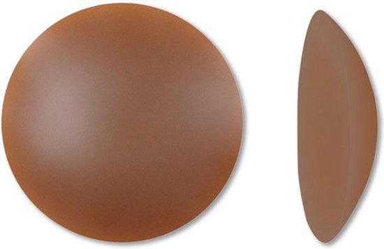 Teep Nipple Covers Siliconen – Tepelplakkers – Tepelstickers – Tepelbedekkers – Herbruikbaar - Donkerbruin – 8cm