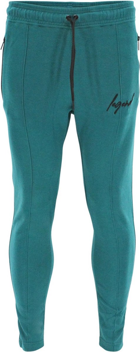 Trouser LA Luxe Lounge Petrol heren/dames katoen S