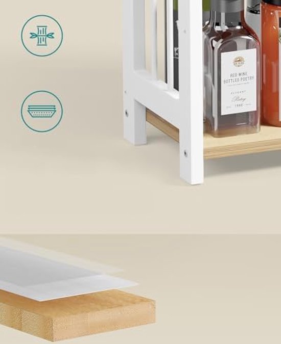 Pugsdrly Staande plank, boekenplank, opbergrek in industriële stijl