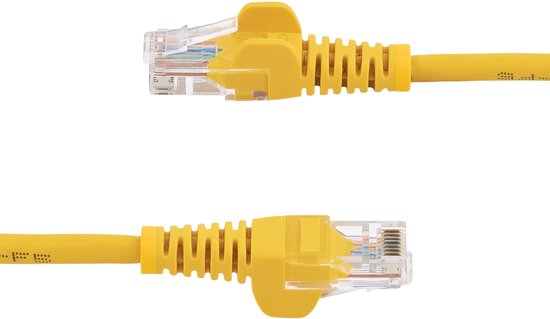 Câble Réseau Cat6 Blindé SFTP Sans Crochet De 50 Cm - Cordon Ethernet RJ45 Anti-accroc - M/M - Gris Sur