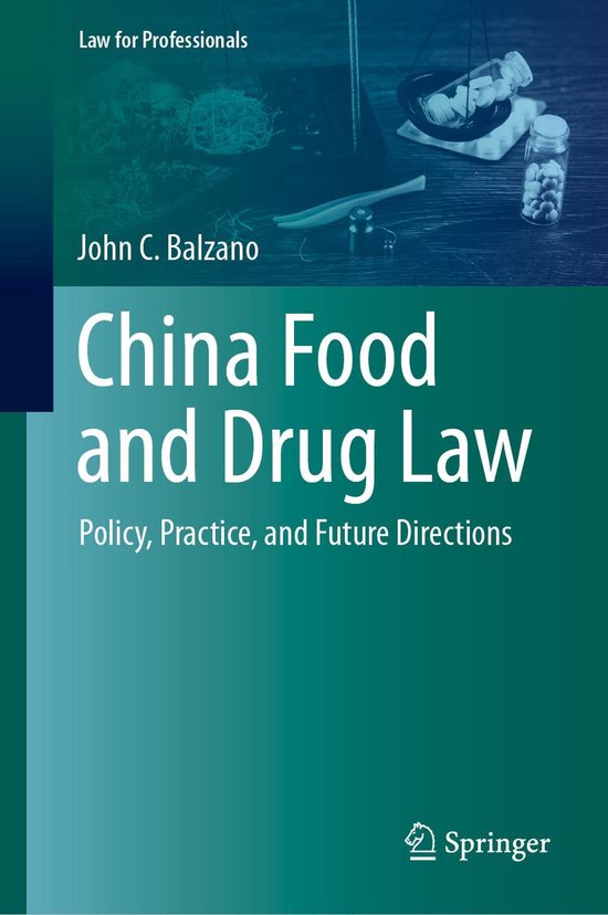 Law and Criminology (R0) - China Food and Drug Law - cover