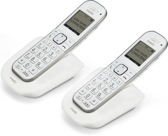 Fysic FX-9000 DUO Senioren DECT telefoon foto 2