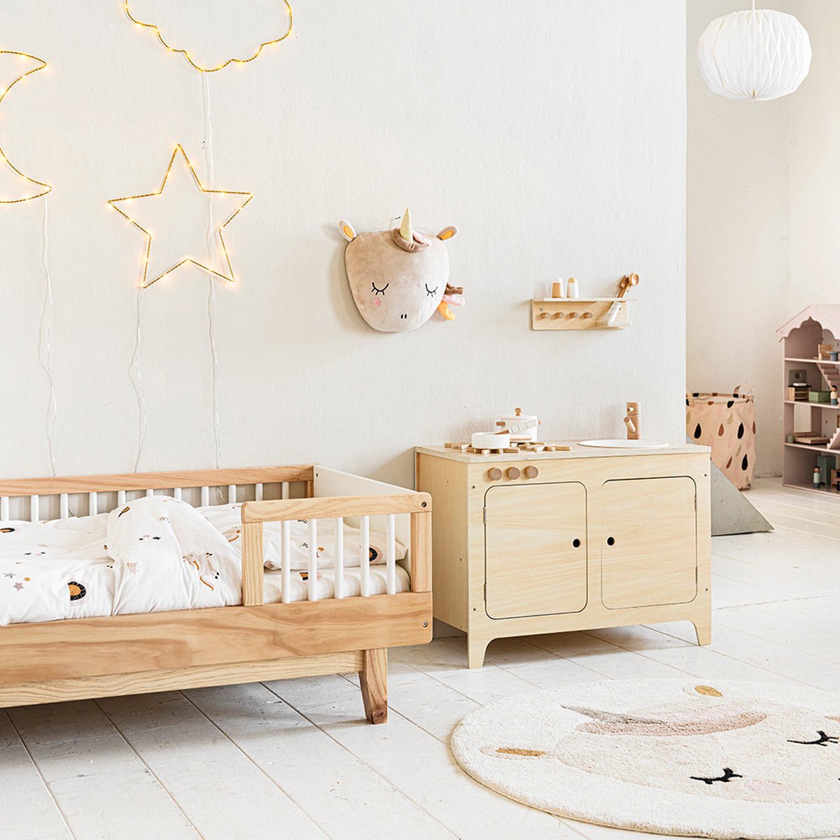 Petite Amélie Speelkeuken Parisienne - Kinderkeuken inclusief muur plank - H 52 cm — afbeelding 7
