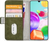 Mobilize Elite Gelly Wallet Samsung Galaxy A41 Hoesje Book Case Groen