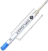 Diplomat Balpen Navulling Easyflow Blauw Medium
