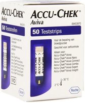 Accu-Chek Aviva teststrips  50 stuks
