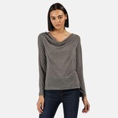 Regatta Longsleeve Frayda Dames Polyester/viscose Grijs Mt 38
