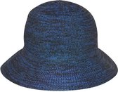 UV beschermende Vissershoedje Dames Bucket Hat - Lizzie Bucket by House of Ord - Maat: 58cm verstelbaar - Kleur: Mixed Navy