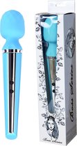 Magic  -Massager Wand-  Vibrator- USB Oplaadbaar- Blauw - 10 Functies