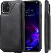 iPhone 11 Hoesje - Wallet Back Cover - Zwart