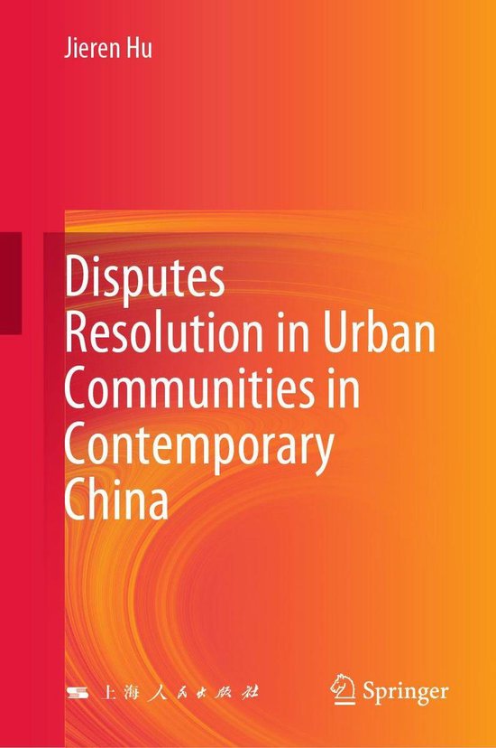 Disputes Resolution in Urban Communities in Contemporary Chi ... - cover
