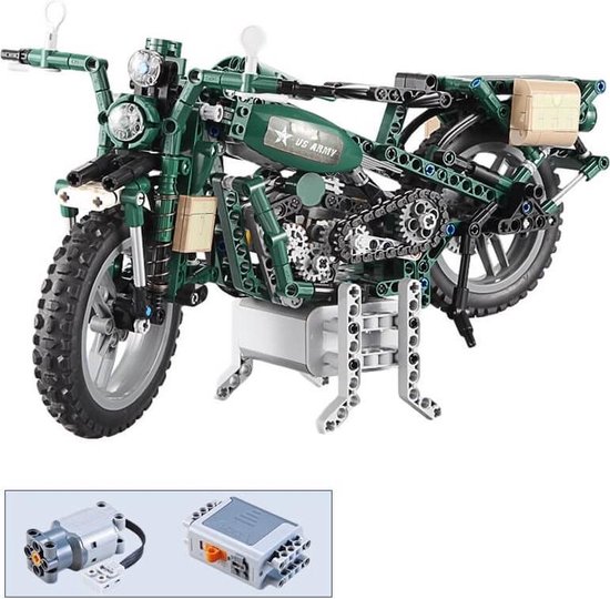 technisch bouwpakket - Legermotor | bol.com