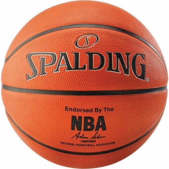 Spalding Ballon de basket NBA Argent - Taille 5 - Extérieur | bol