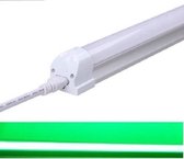 TL LED Buis Groen - 9 Watt - 60 cm - Met Armatuur