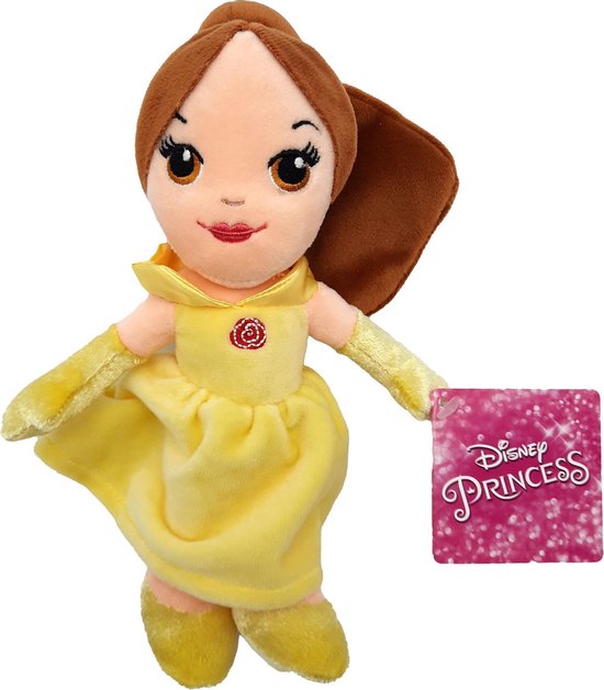 Disney Princess - Belle - Knuffel - 23 cm | bol.com