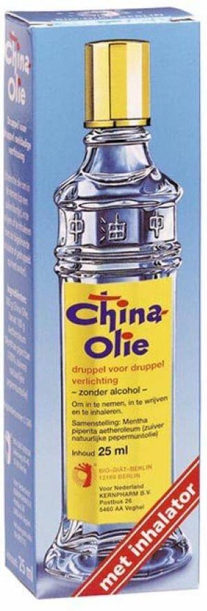 China Olie Gr.Navul.Inhltor Body Oil - 25 ml
