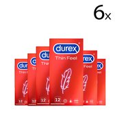 Durex Condooms Thin Feel - 6x12 stuks