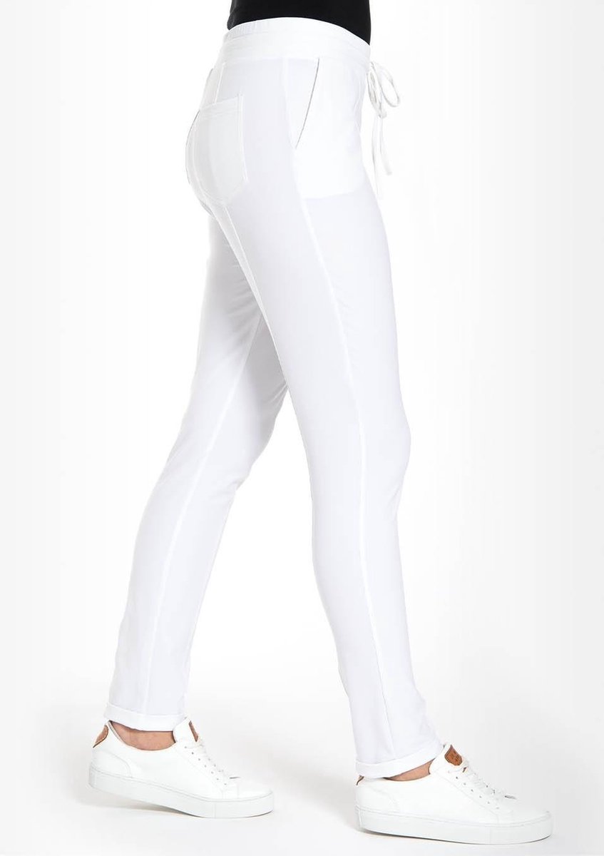 Witte Broek/Pantalon van m'appelle - Dames - - Maat M 2 maten beschikbaar | bol.com