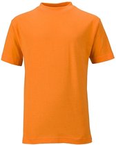 James and Nicholson Kinderen/Kinderen Basic Tee (Oranje)