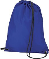 Bagbase Budget Waterbestendige Sport Gymsac-trekkoordtas (11 Liter) *royal blue