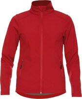 Gildan Dames/Dames Hamer Softshell Jasje (Rood)