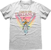 Disney Hercules - Go The Distance Unisex T-Shirt Grijs