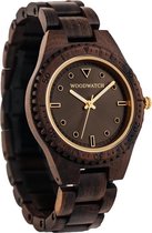 De officiële WoodWatch | Blackwood | Houten horloge heren