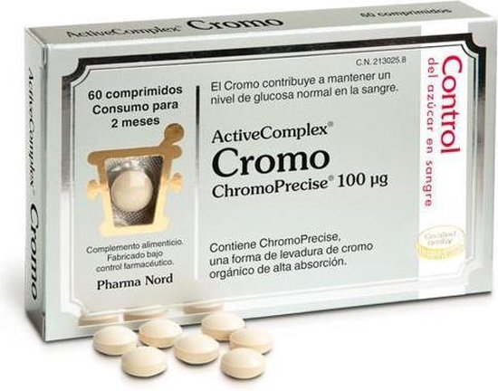 Pharma Nord Bio-Chromium Bloedsuiker - 60 Tabletten - Voedingssupplementen - Pharma