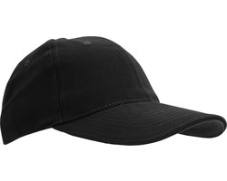 SOLS Unisex Buffalo 6 Panel Baseball Cap (Zwart)