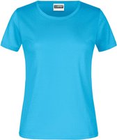 James And Nicholson Dames/dames Basic T-Shirt (Turquoise)