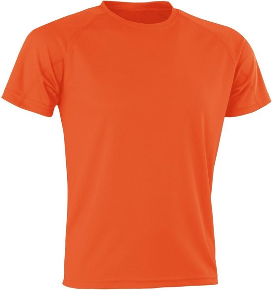 T-shirt unisexe Spiro Impact Aircool pour Adultes (Oranje)
