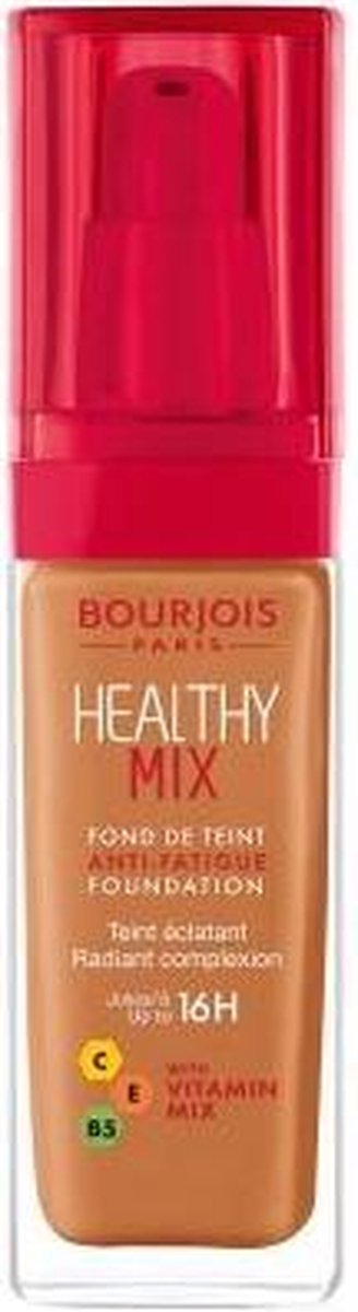Goedkoopste Bourjois Healthy Mix Anti-Fatigue Foundation - 60 Dark Amber
