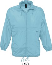 SOLS Unisex Surf Windbreaker Lichtgewicht Jasje (Blauw Atol)