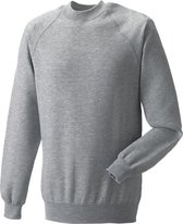 Russell Klassiek sweatshirt (Licht Oxford)