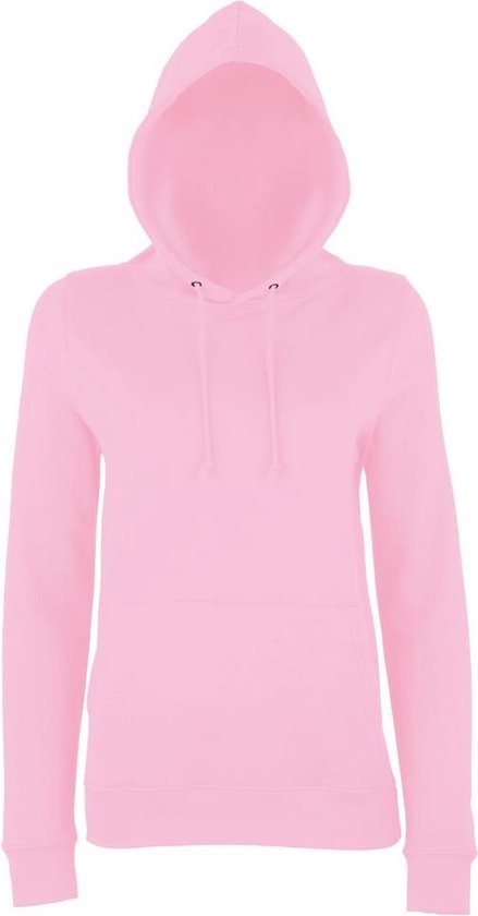 Awdis Gewoon Hoods Vrouwen/dames Girlie College Pullover Hoodie (Baby Roze)