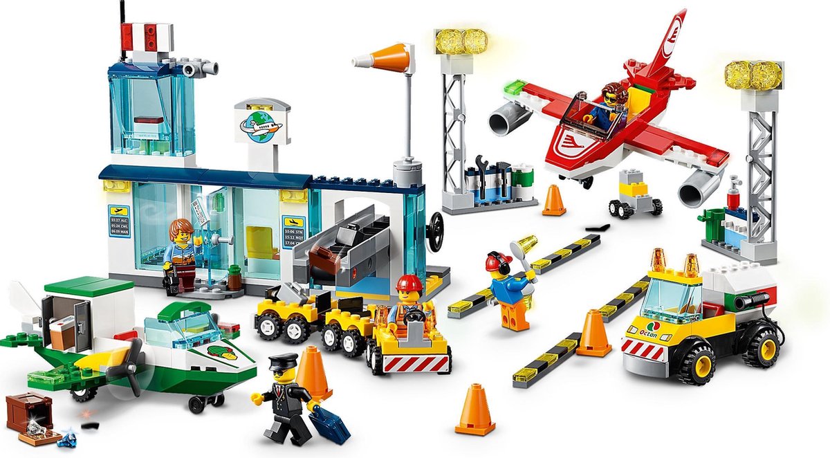 LEGO®-City Le garage central Enfant de 4 Ans et Plus, Jouet de  Construction, 234 Pièces 60232 : : Jouets